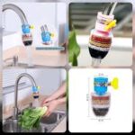 Easy Kitchen Mini Faucet Water Purifier – Home Tap Filter (16–19mm) - Image 4