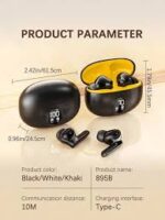 TWS Wireless Earbuds with LED Display – Bluetooth Earphones | Clear Sound - Image 4