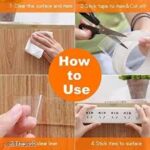 3M Nano Tape Double Sided – Transparent, Reusable & Waterproof No Trace Tape - Image 5