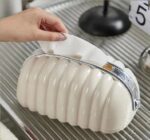 Shell Tissue Box – Creative Decorative Tissue Holder for Home & Office - Image 2