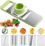 5 in 1 Multifunctional Vegetable & Fruit Slicer – Manual Kitchen Cutter (High Quality) - Image 2