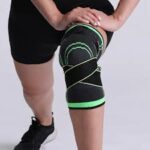 Professional Knee Support – Breathable Sports Knee Pad with Cross Strap & Adjustable Pressure - Image 5