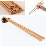 Pack of 10 Pairs Reusable Chopsticks – Non-Slip Premium Sushi Sticks for Daily Use - Image 7
