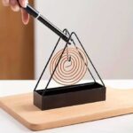 Metal Mosquito Coil Stand – Heavy Duty Ash Tray & Safe Coil Holder for Home Use - Image 3