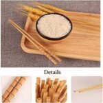Pack of 10 Pairs Reusable Chopsticks – Non-Slip Premium Sushi Sticks for Daily Use - Image 3