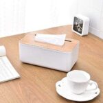 Wooden Tissue Box Cover – Handcrafted Rectangular Facial Tissue Holder - Image 3