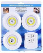 Remote Control LED Puck Lights (3 Pack) – Wireless Tap Lights for Closet & Cabinet - Image 5