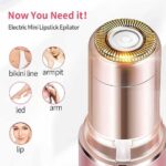 Electric Eyebrow Trimmer – Mini Facial Hair Removal Machine for Women, Painless Precision Grooming Tool - Image 6