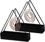 Metal Mosquito Coil Stand – Heavy Duty Ash Tray & Safe Coil Holder for Home Use - Image 2