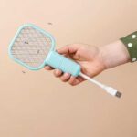 Electric Mosquito Racket 3000V – USB Rechargeable Fly & Bug Killer Bat - Image 3