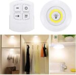 Remote Control LED Puck Lights (3 Pack) – Wireless Tap Lights for Closet & Cabinet - Image 4