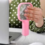 Electric Mosquito Racket 3000V – USB Rechargeable Fly & Bug Killer Bat - Image 4