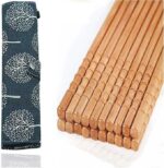 Pack of 10 Pairs Reusable Chopsticks – Non-Slip Premium Sushi Sticks for Daily Use - Image 4