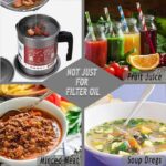 1.4L Stainless Steel Oil Pot – Grease Keeper with Mesh Strainer - Image 3