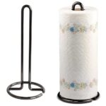 Metal Tissue Roll Stand – Heavy Duty Vertical Paper Towel Holder for Kitchen - Image 6