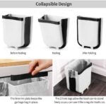Foldable Hanging Trash Can – Wall Mounted Kitchen Cabinet Waste Bin - Image 2