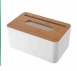 Wooden Tissue Box Cover – Handcrafted Rectangular Facial Tissue Holder - Image 5