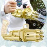 Automatic Bubble Gun Machine – Kids Fun Outdoor Bubble Toy (Random Color) - Image 3