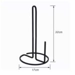 Metal Tissue Roll Stand – Heavy Duty Vertical Paper Towel Holder for Kitchen - Image 3