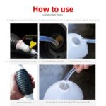 Car Manual Fuel Pump Kit – Hand Suction Oil Extractor with Durable Pipe for Petrol, Diesel & Liquid Transfer - Image 3